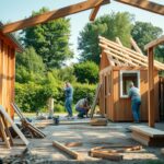 Nebengebäude und Garagen selbst bauen