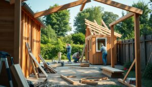Nebengebäude und Garagen selbst bauen