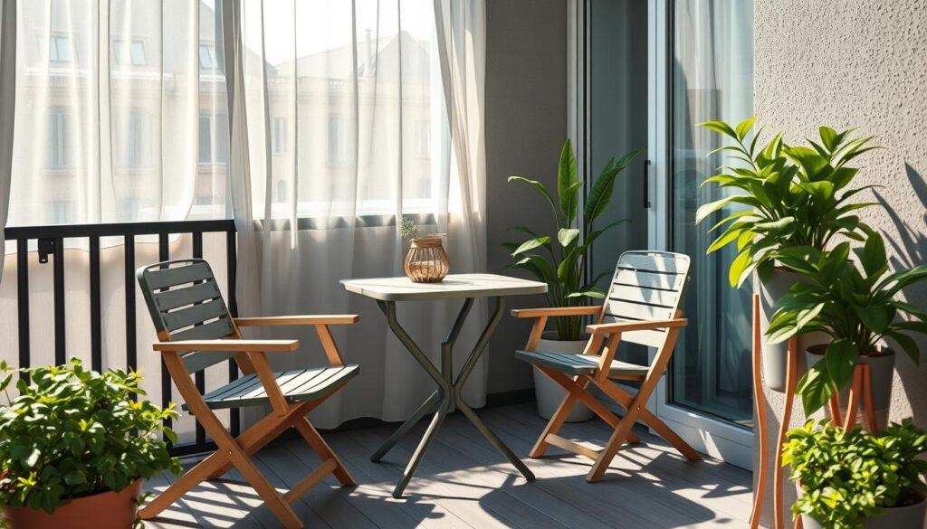Platzsparende Lösungen für den Hinterhof oder Balkon