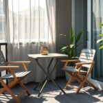 Platzsparende Lösungen für den Hinterhof oder Balkon