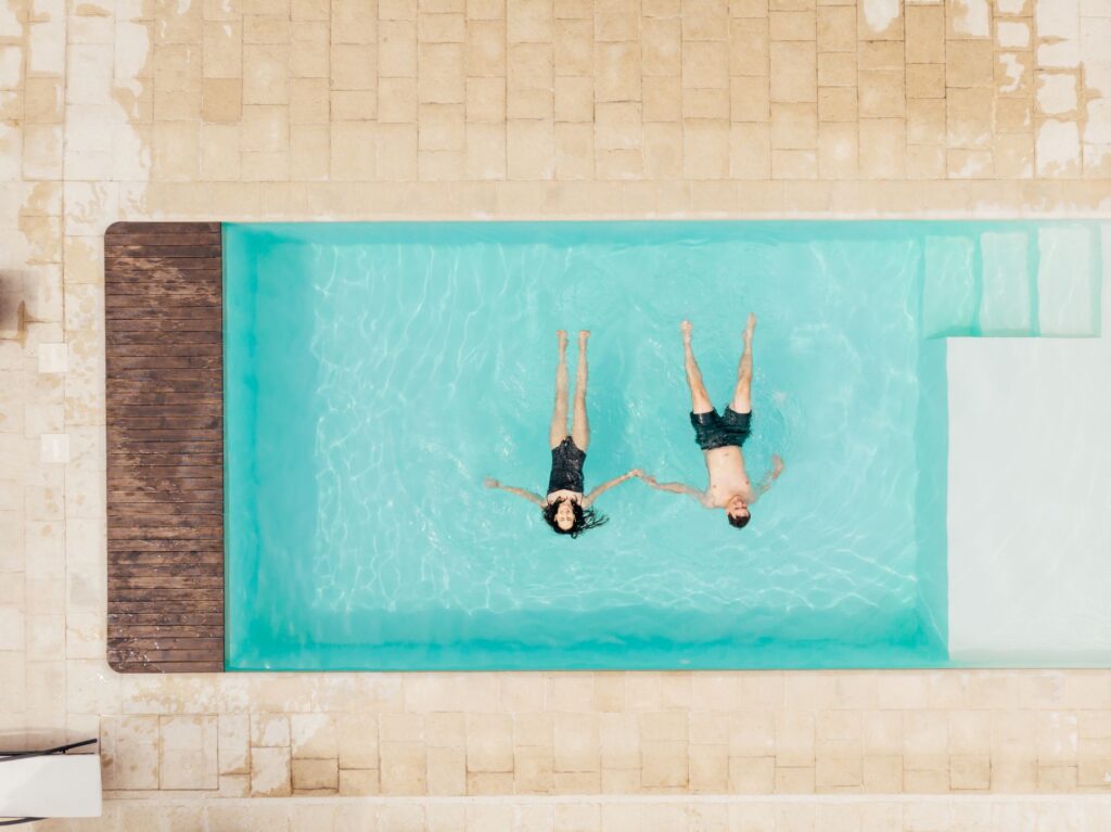 Pool im Garten sauber halten